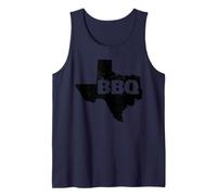BBQ Inside Texas Map Texas BBQ Tank Top