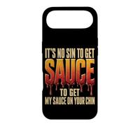 BBQ It's No Sin Sauce On Your Chin Funny Gift Case for iPhone Air