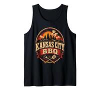 BBQ Kansas City Barbecue Cookout Grilling Gift Tank Top
