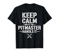 BBQ Let The Pitmaster Handle It Barbeque Grill T-Shirt
