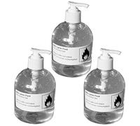BBQ Lighter Fluid Grill Barbecue Lighting Smoke-free fuel 75% Alcohol Gel 3x500ml