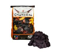 BBQ Lumpwood Charcoal 5KG - Premium Namibian Hardwood, Large 20-50mm Pieces, Long-Burning Mupane for Grilling, Barbecue, Outdoor Cooking