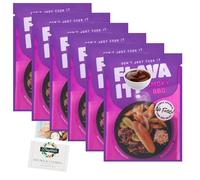 BBQ Marinade Bundle with Flava It Barbecue Marinade 35g 6 Pack + Brightdale Kitchen Booklet