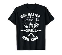 BBQ Master License To Grill BBQ King T-Shirt