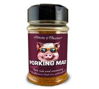 BBQ Meat Rub Seasoning For Pork By House of Flavour | Perfect for Pulled Pork, Ribs, Belly | No Preservatives | Ideal for Smoking, Grilling & Oven | 200g