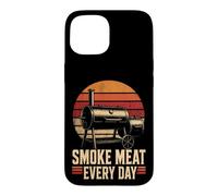 BBQ Meat Smoker Smoke Meat Every Day Grilling Gift Case for iPhone 15