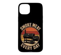 BBQ Meat Smoker Smoke Meat Every Day Grilling Gift Case for iPhone 15 Plus