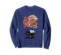 BBQ Meat Smoker Still Smokin Barbecue Grill Smoking Sweatshirt