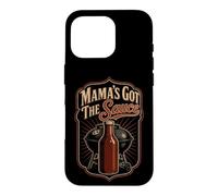 BBQ Mom Mama's Got The Sauce Grill Gift For Women Case for iPhone 16 Pro