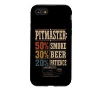 BBQ Pitmaster 50% Smoke 30% Beer 20% Patience Case for iPhone SE (2020) / 7/8