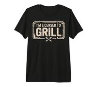 BBQ Pitmaster Barbecue Master Smoker Grill Premium T-Shirt