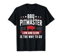 BBQ Pitmaster Low And Slow Is The Way To Go T-Shirt