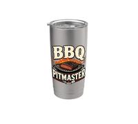 BBQ Pitmaster Smoker Brisket Barbecue Stainless Steel Insulated Tumbler