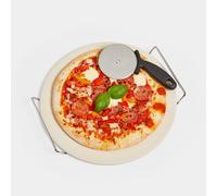 BBQ Pizza Stone & Cutter
