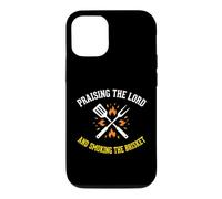 BBQ Praising Lord Smoking Brisket Christian Grill Case for iPhone 12/12 Pro