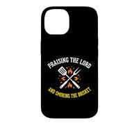 BBQ Praising Lord Smoking Brisket Christian Grill Case for iPhone 14