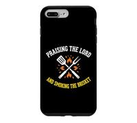 BBQ Praising Lord Smoking Brisket Christian Grill Case for iPhone 7 Plus/8 Plus