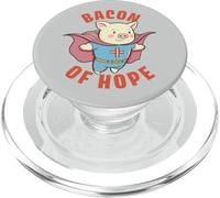 BBQ Pun Pork Bacon of Hope Pork grill-party Funny Barbecue PopSockets PopGrip for MagSafe