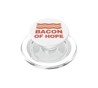 BBQ Pun Pork Bacon of Hope Pork grill-party Funny Barbecue PopSockets PopGrip for MagSafe