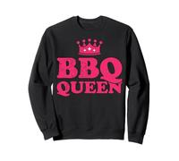 BBQ Queen Meat Smoker Chef Grilling Barbecue Lover Women Sweatshirt