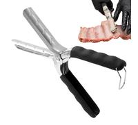 BBQ Rib Membrane Remover Tool | Ribs Membrane Removal Tool | Robust Stainless Steel Kitchen Accessory, Meal Preparation Tool