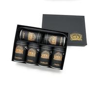 BBQ Rub Shaker Gift Set | 650g Total | Hand-Printed Gift Box | 6 x 100g Shakers | Refillable Shakers | Durable anti-scuff labels | Contains no artificial preservatives | Award Winning