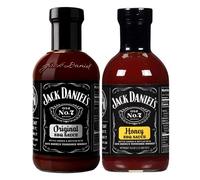 BBQ Sauce Bundle with Jack Daniel's Original BBQ Sauce 553g and Jack Daniels Honey BBQ Sauce 553g (2 Pack)
