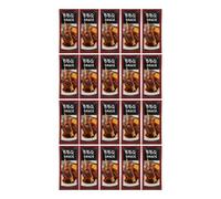 BBQ Sauce Sachet 10g x 20 - Convenient Individual Portions - Ideal for Travel, Camping, Picnics & Packed Lunches - WoodzyCo Exclusive