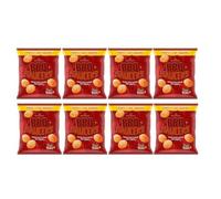 BBQ Saucers Crunch 8 x 70g, Made with carefully selected vegetable oils, dried potato, and natural seasonings including paprika, onion, and garlic