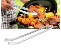 BBQ Sausage Turning Tongs - 15 Inch Sausage Turner Barbecue TongsMultipurpose Grill Hot Dog Kitchen Tongs with Smooth Rollers on TopKitchen Cooking Tongs forKitchen Gadgets (1 pc)