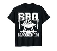 BBQ Seasoned Pro Men's Funny Summer Fun Barbeque Pitmaster T-Shirt