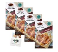 BBQ Seasoning Bundle with Nandos Smokey BBQ Bag N Bake 20g 4 Pack + Brightdale Kitchen Booklet