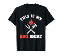BBQ Shirt Barbecue Grilling Chef Grill BBQing This is my BBQ T-Shirt