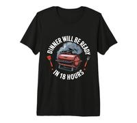 BBQ Smoker Dinner Will Be Ready in 18 Hrs Premium T-Shirt