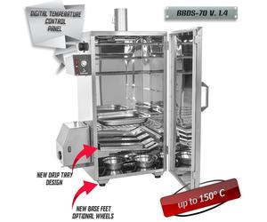 BBQ Smoker Smokehouse Electric Digital Smoker 70L Borniak 2024 Model Fish Meat