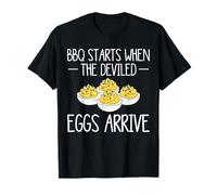BBQ Starts When The Deviled Egg Arrive T-Shirt