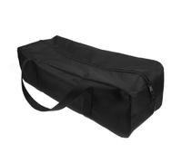 Bbq Storage Bag Oxford Cloth Large Capacity Black Carrying Organizer