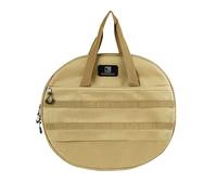 BBQ Storage - Canvas Tool Holder, Oxford Cloth Organizer | Multi Pocket Carry Container with Zipper Design for Camping Outdoor Grilling Equipment Picnic Barbecue Cooking Utility Gear Transport