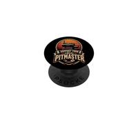 BBQ Support Your Local Pitmaster Grill Master PopSockets Adhesive PopGrip