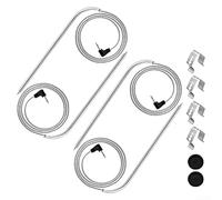 BBQ Temperature Probe Thermometer, Meat Stainless Steel Probe Replacement Compatible With Masterbuilt-Gravity Series 560/800/1050(4set)