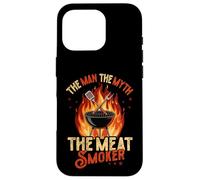 BBQ The Man The Myth The Meat Smoker Barbecue Grilling Case for iPhone 16 Pro