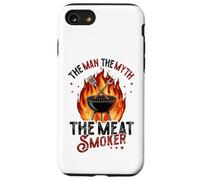 BBQ The Man The Myth The Meat Smoker Barbecue Grilling Case for iPhone SE (2020) / 7/8