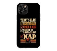 BBQ Today's Plan Light The Coals Smoke Low And Slow Case for iPhone 11 Pro