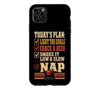 BBQ Today's Plan Light The Coals Smoke Low And Slow Case for iPhone 11 Pro Max