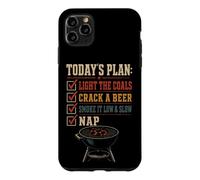 BBQ Today's Plan Light The Coals Smoke Low And Slow Case for iPhone 11 Pro Max