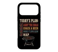 BBQ Today's Plan Light The Coals Smoke Low And Slow Case for iPhone 17 Pro Max