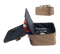 BBQ Tool Storage Bag - Portable Grill Carry Bag | Camping Stove Carry Case | Picnic Bbag Cookware Utensils Organizer Suitable For Outdoor Cooking, Camping Trips, Backyard BBQs & Travel Meal Preparatio