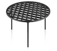 BBQ-Toro Cast Iron Cooking/Fire Rack with 3 Legs Round Coaster BBQ Accessory Tripod Pot Holder (Diameter 30cm)