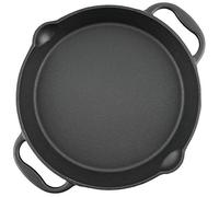 BBQ-Toro cast Iron Skillet pan | Ø 20 cm | Pre-Seasoned cast Iron Skillet | Cast Iron pan with Two Handles and Two spouts | Cast Iron Frying pan, Oven Proof Frying Pans
