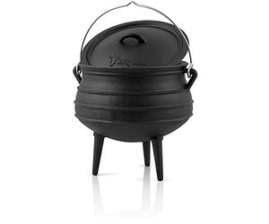 BBQ-Toro potjie | Cast iron witch kettle cast iron cooking pot | South African dutch oven